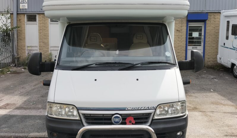 AUTOTRAIL CHIEFTAIN SE 4 BERTH TAG AXLE MOTORHOME FIAT DUCATO FIXED BED, GARAGE full