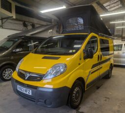 VAUXHALL VIVARO CDTI ECOFLEX POP-TOP CAMPERVAN, SUPERB NEARLY NEW CONVERSION full