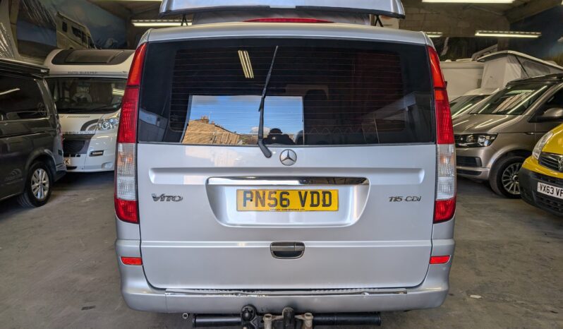 MERCEDES  VITO 115 CDI LONG AUTOMATIC DIESEL  POP-TOP CAMPERVAN full