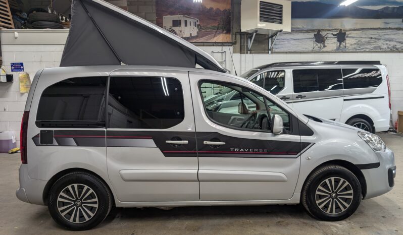 PEUGEOT PARTNER POP-TOP SOLO MICRO CAMPER AVC TRAVERSE MULTISPACE BLUE HDI AUTO full
