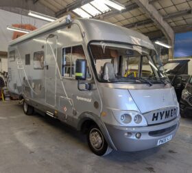 HYMER B675 A CLASS 4 BERTH MOTORHOME MERCEDES BENZ 2.7D LHD **STUNNING**