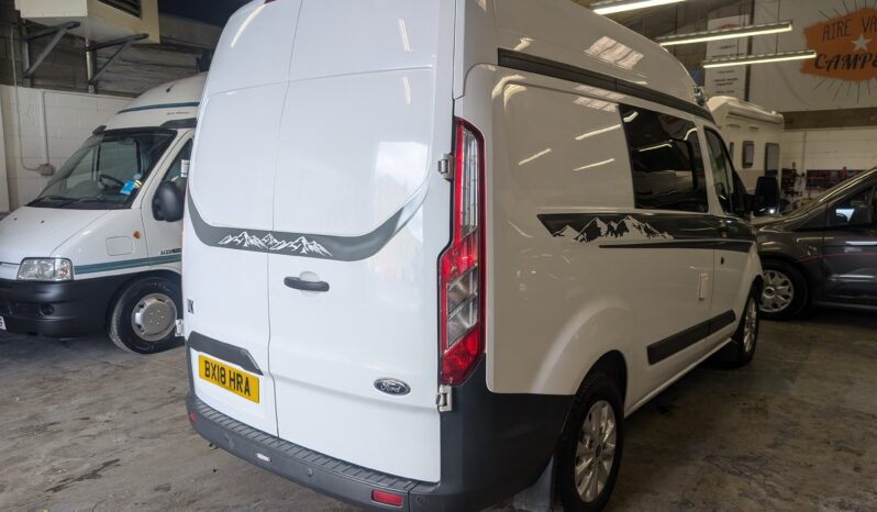 FORD TRANSIT CUSTOM 340 HIGH TOP 2 BERTH CAMPERVAN 2.0D full