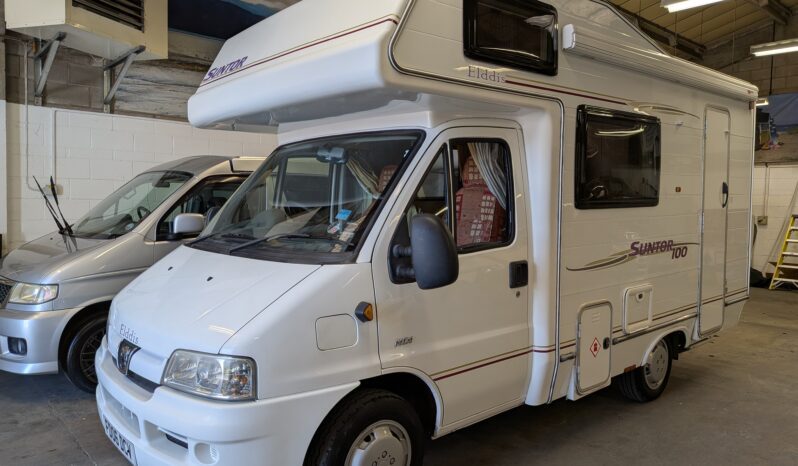 ELDDIS SUNTOR 100 4 BERTH MOTORHOME PEUGEOT BOXER 2.0HDI **SUPER LOW MILES** full