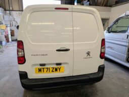2022 PEUGEOT PARTNER PROFESSIONAL PREMIUM PANEL VAN *TIMING BELT JUST REPLACED* full