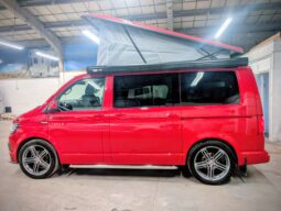 VW T6 T28 150BHP HIGHLINE POP-TOP 4 BERTH CAMBRIDGE CONVERSION CAMPERVAN, STUNNING THROUGHOUT full
