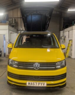 VW TRANSPORTER T5 T28 TDI 4 BERTH POP-TOP CAMPERVAN *WILDTRACKS CONVERSION* SAFARI ROOF full