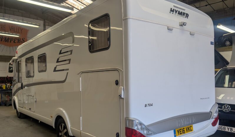HYMER B704 PREMIUM LINE 4 BERTH LUXURY MOTORHOME FIAT DUCATO 2.3 **ONE OWNER** full