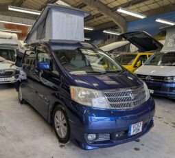 WELLHOUSE LEISURE POP-TOP CAMPERVAN TOYOTA ALPHARD 2.4 PETROL AUTO