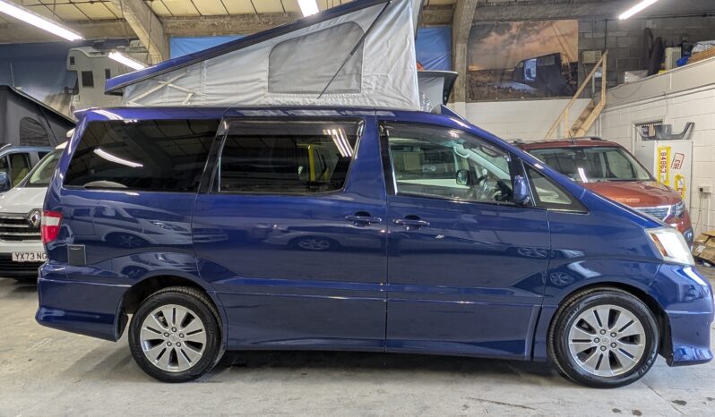WELLHOUSE LEISURE POP-TOP CAMPERVAN TOYOTA ALPHARD 2.4 PETROL AUTO full