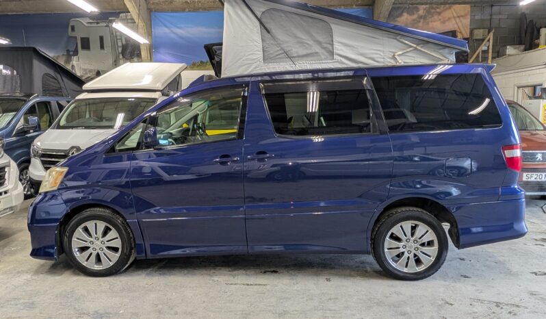 WELLHOUSE LEISURE POP-TOP CAMPERVAN TOYOTA ALPHARD 2.4 PETROL AUTO full
