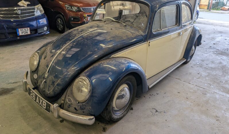 1960 VOLKSWAGEN BEETLE 1200 **DRY STORED FOR TEN YEARS, RUNS LIKE A DREAM** full