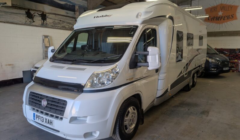 HOBBY TOSKANA EXCLUSIVE 750 FOUR BERTH MOTORHOME FIAT DUCATO 3.0 FIXED REAR BEDS full