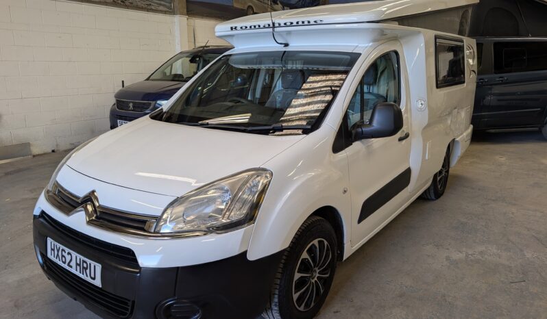ROMAHOME R20 HYLO 2 BERTH POP-TOP MOTORHOME CITROEN BERLINGO 1.6HDI full