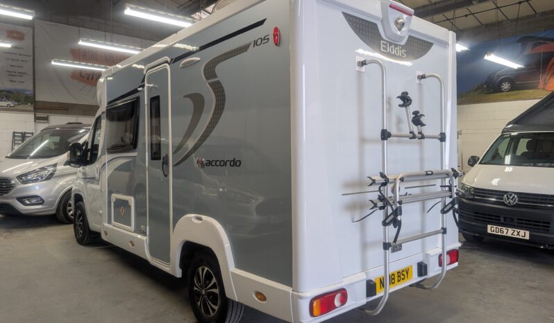 ELDDIS ACCORDO 105 2 BERTH COMPACT MOTORHOME PEUGEOT BOXER 2.0 **ONE OWNER** full