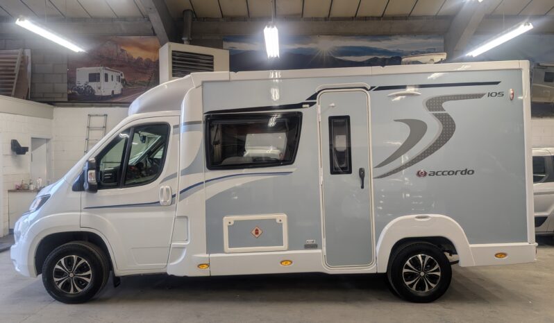 ELDDIS ACCORDO 105 2 BERTH COMPACT MOTORHOME PEUGEOT BOXER 2.0 **ONE OWNER** full