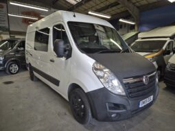 VAUXHALL MOVANO F3500 CDTI HIGH ROOF FIXED REAR BED CAMPERVAN ABSOLUTE BARGAIN