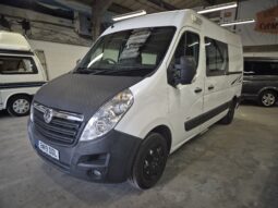VAUXHALL MOVANO F3500 CDTI HIGH ROOF FIXED REAR BED CAMPERVAN ABSOLUTE BARGAIN full