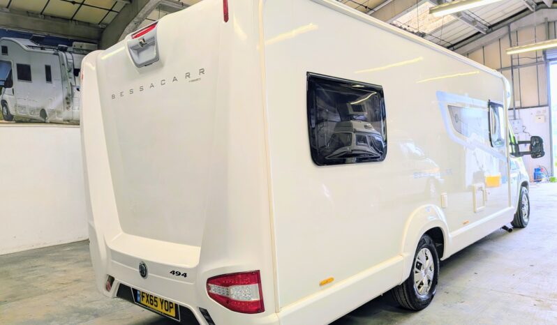 BESSACARR 494 FIXED REAR ISLAND BED 4 BERTH MOTORHOME FIAT DUCATO 2.3 150BHP full